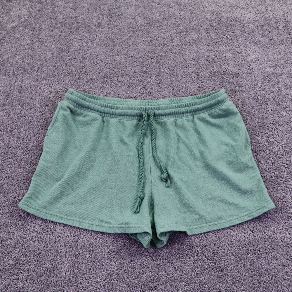 Universal Thread Shorts Womens XXL Green Casual Knit Drawstring Loungewear
